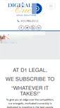 Mobile Screenshot of d1legal.com